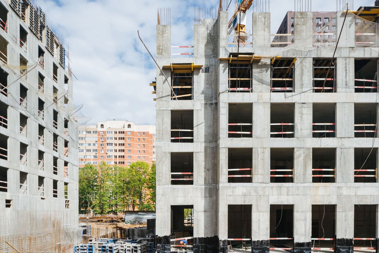 Construction progress