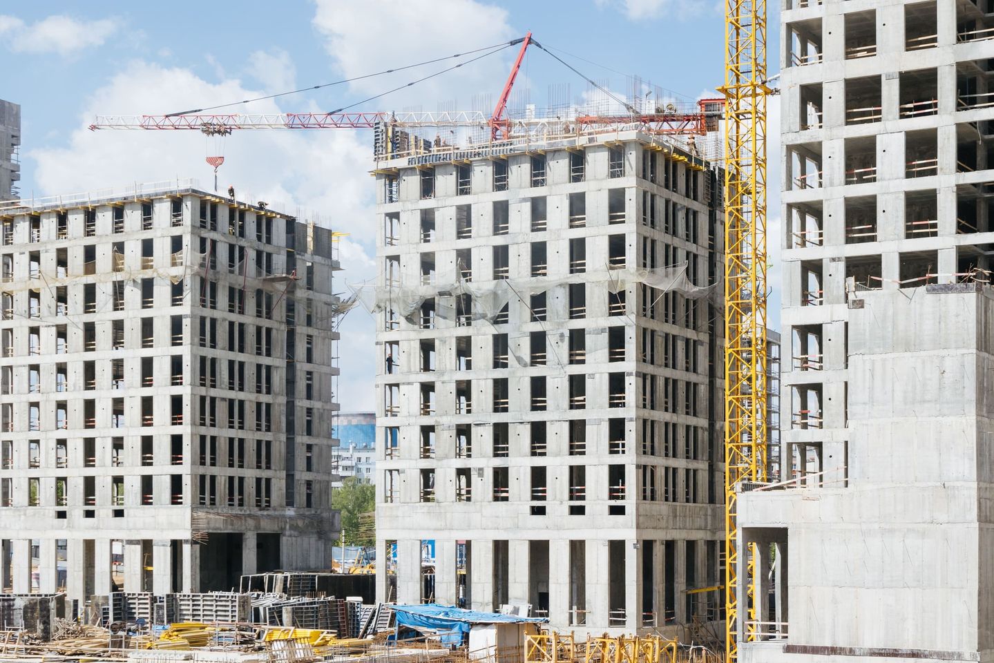 Construction progress