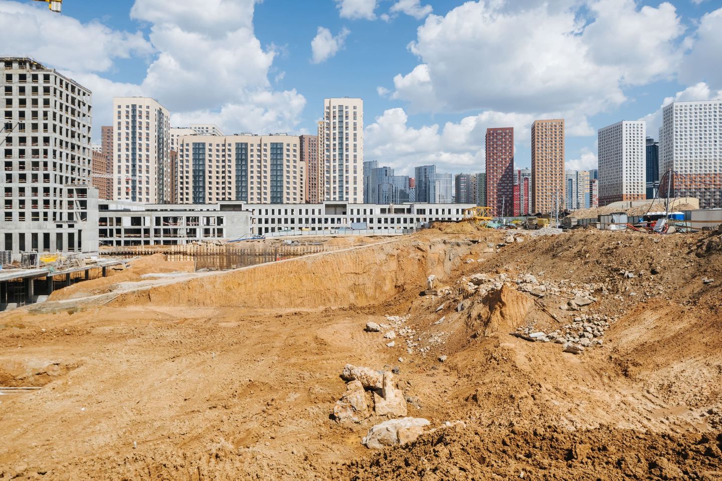 Construction progress