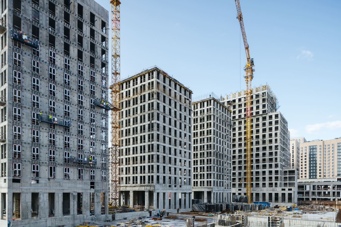 Construction progress