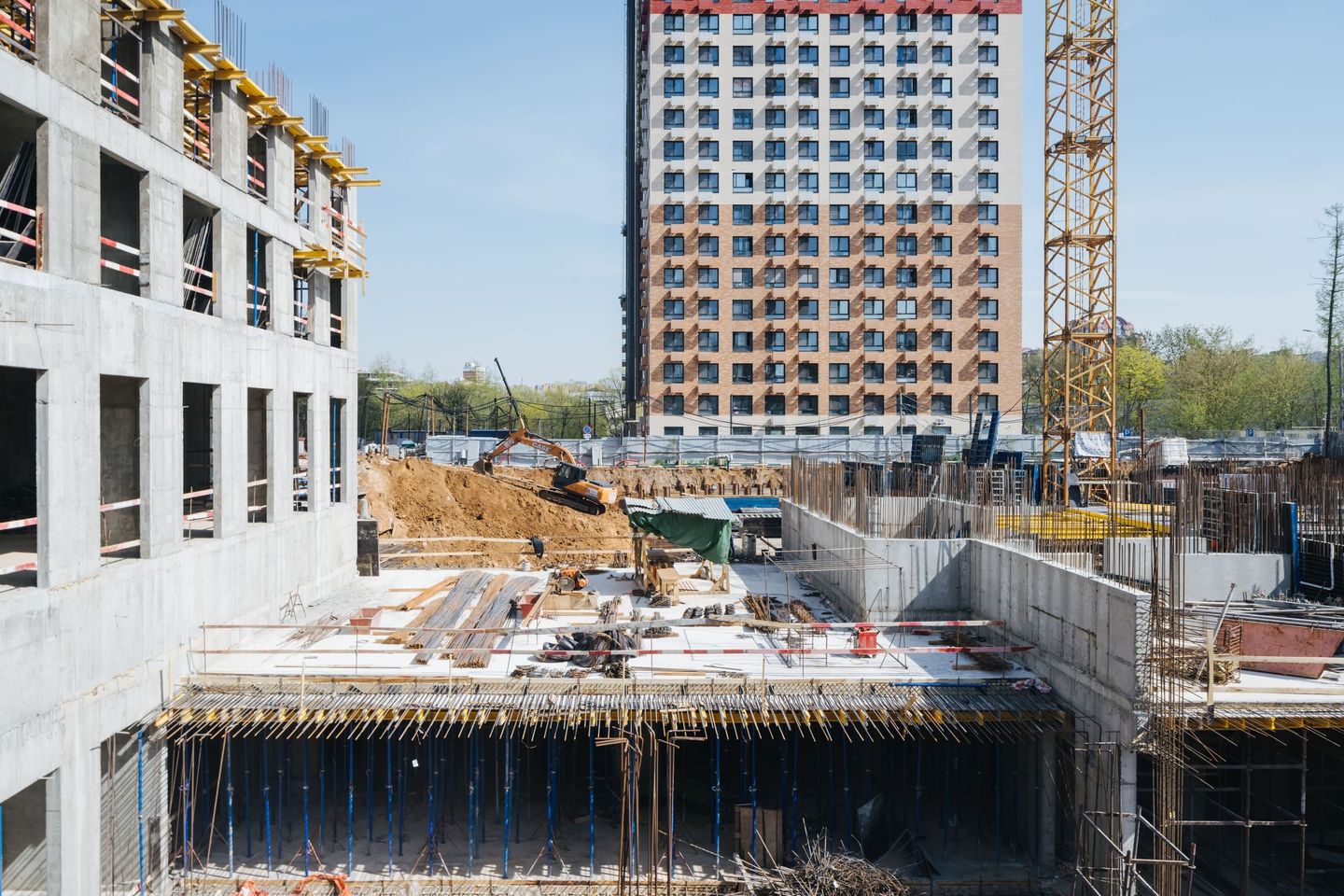 Construction progress