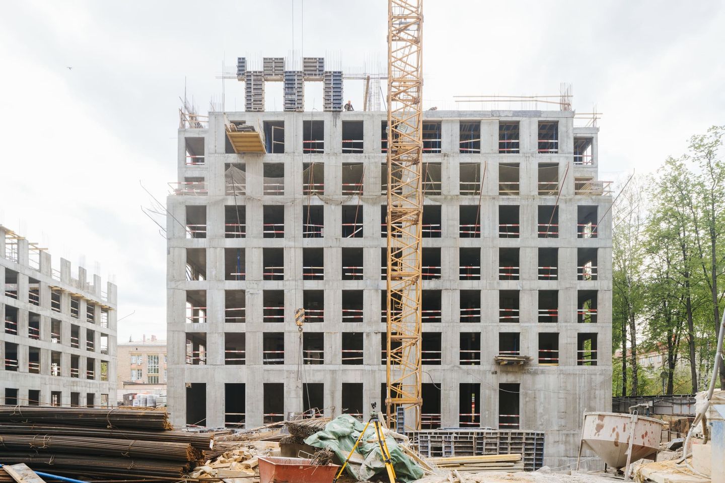 Construction progress