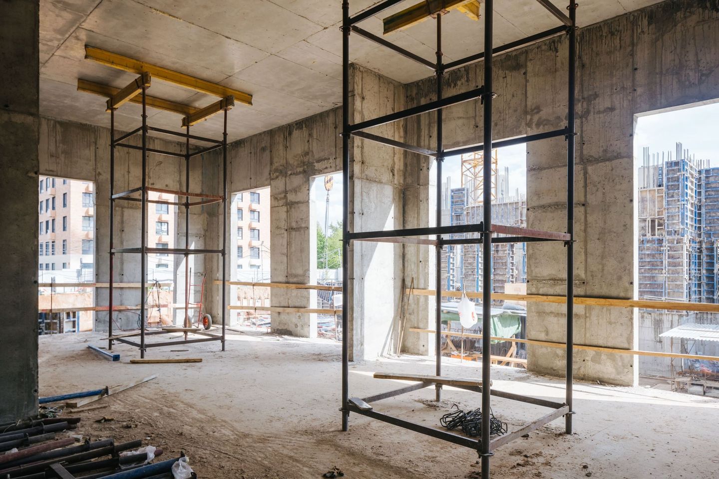Construction progress