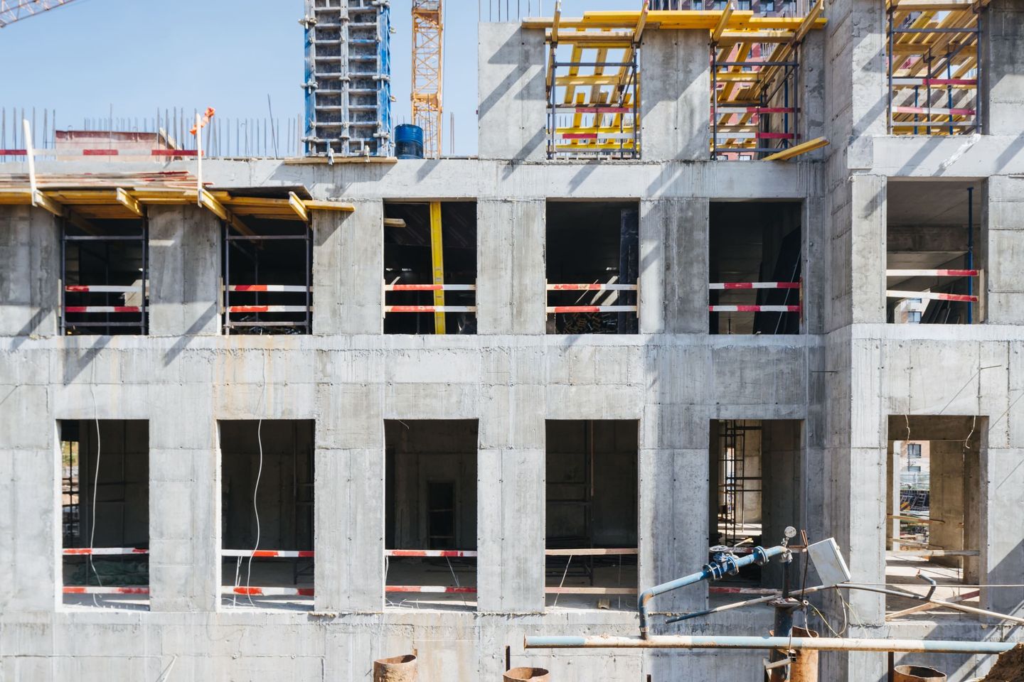 Construction progress
