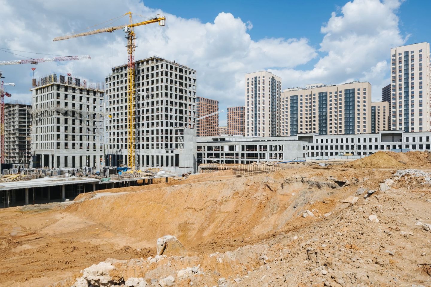 Construction progress