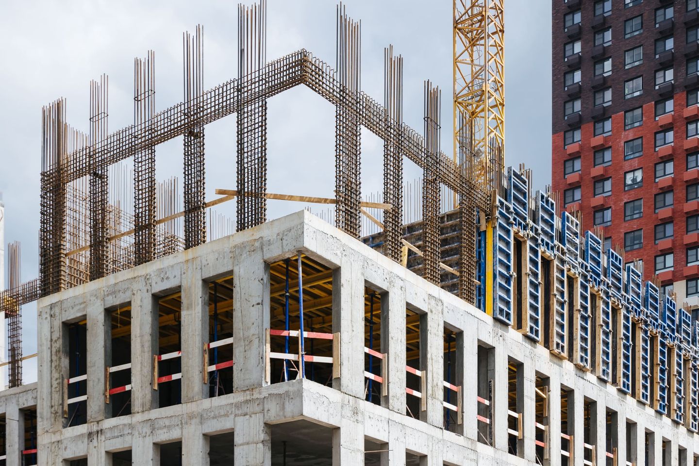 Construction progress