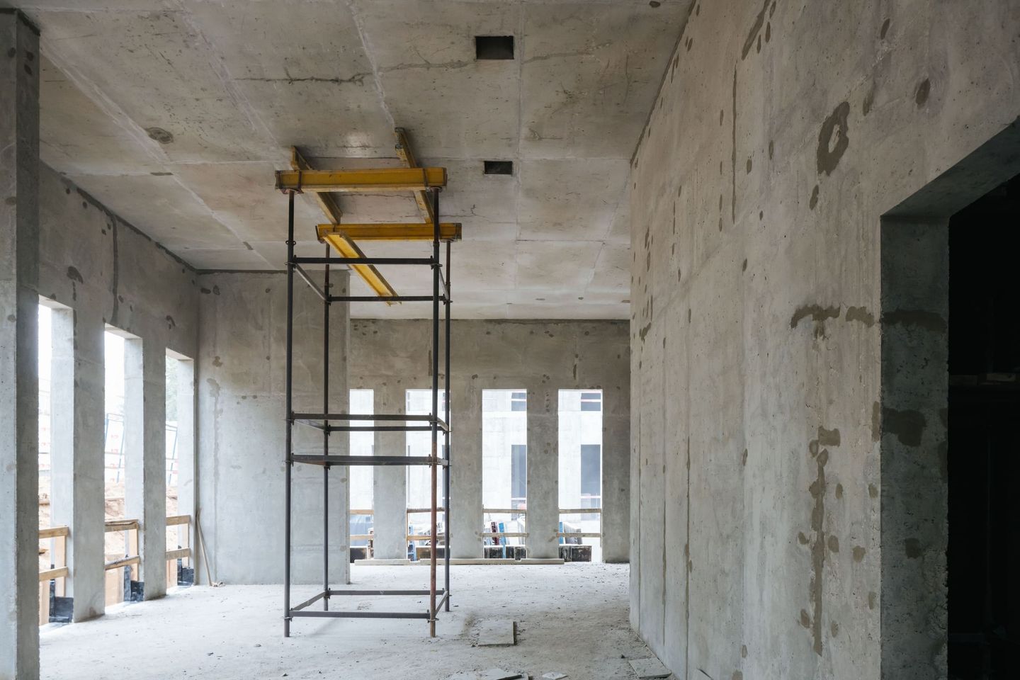 Construction progress