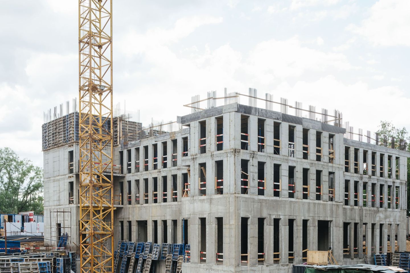 Construction progress