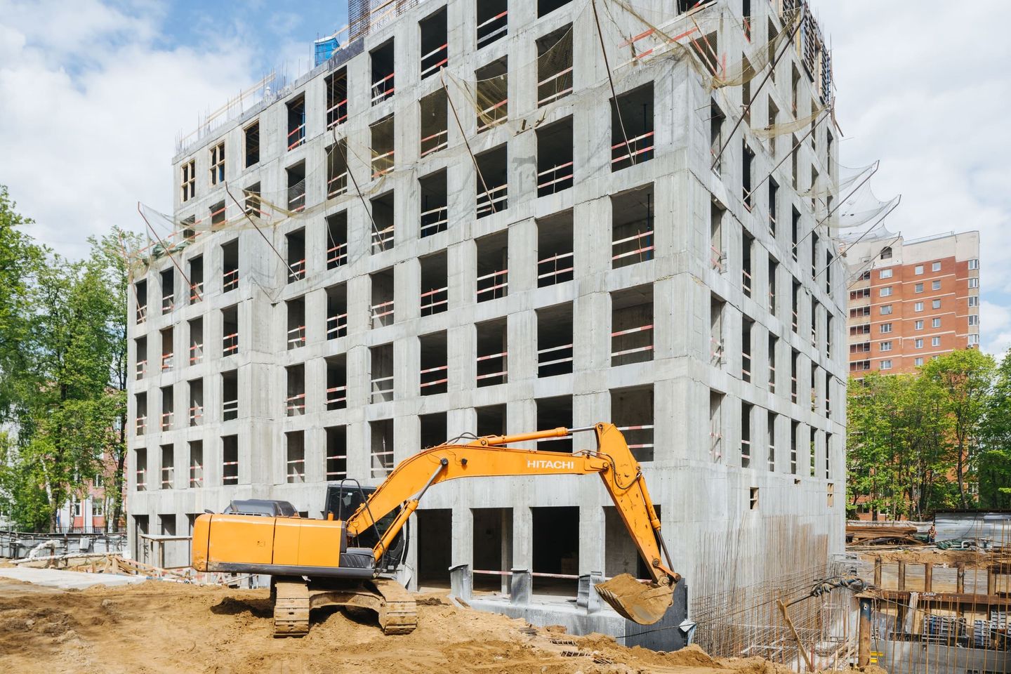 Construction progress