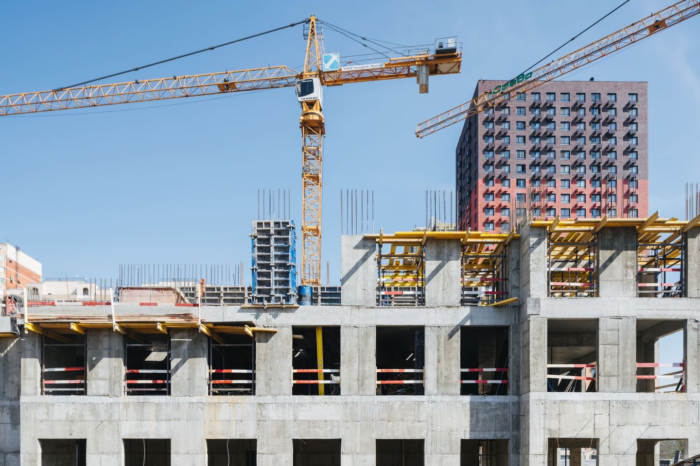 Construction progress
