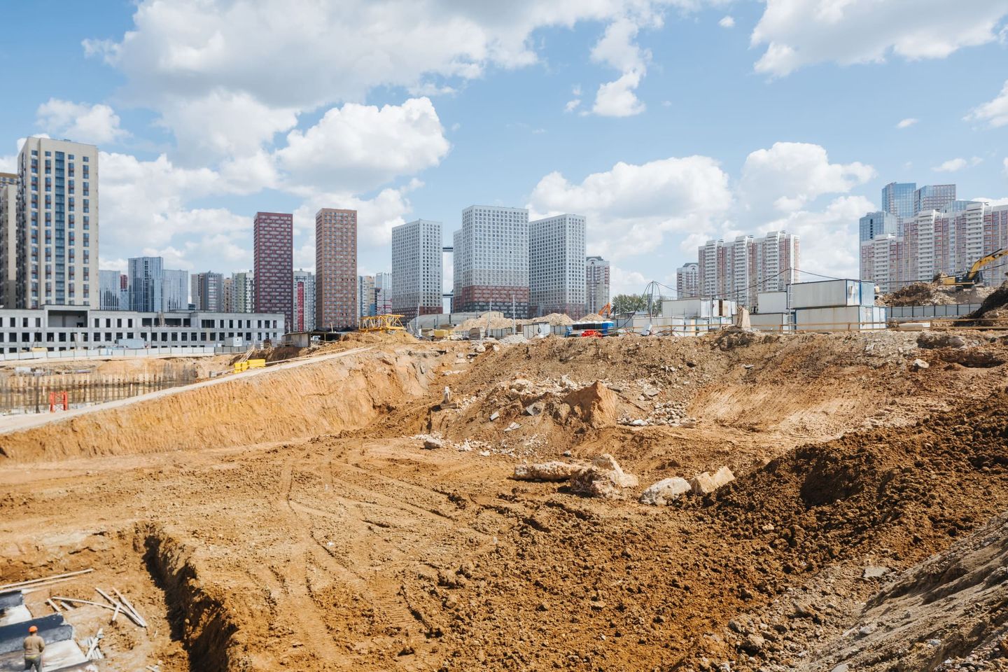 Construction progress
