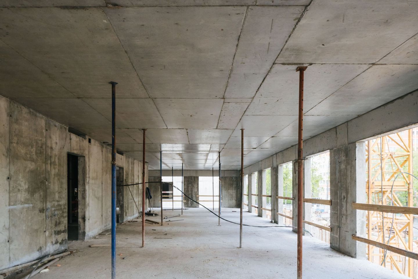 Construction progress