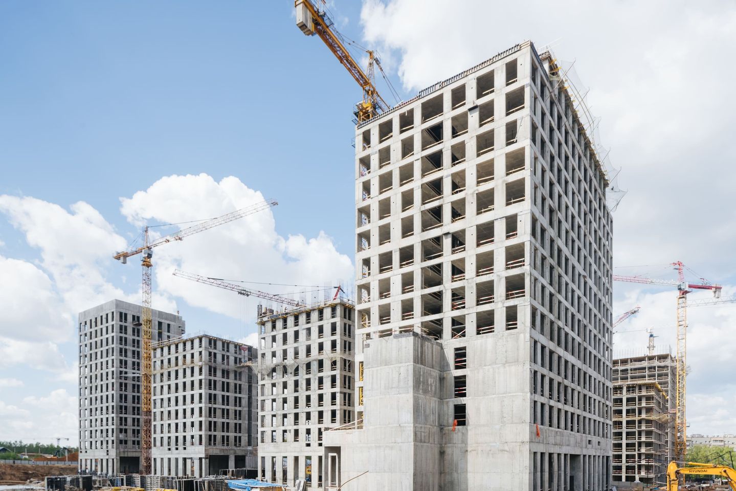 Construction progress