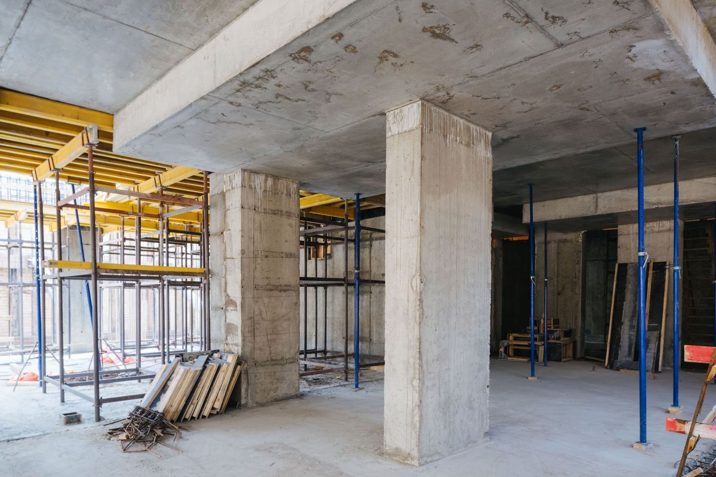 Construction progress