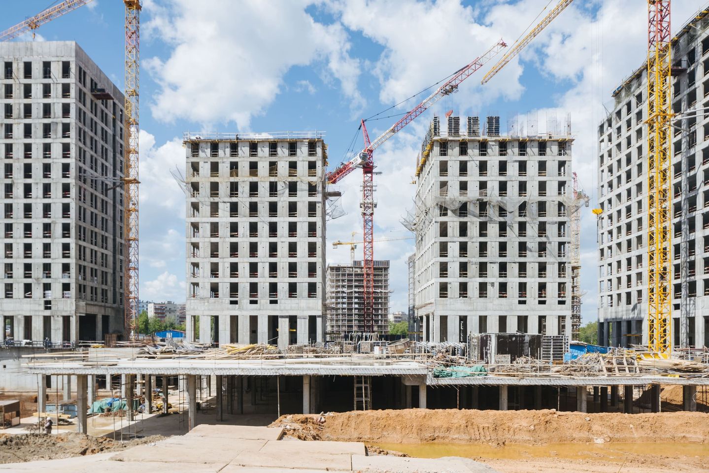 Construction progress
