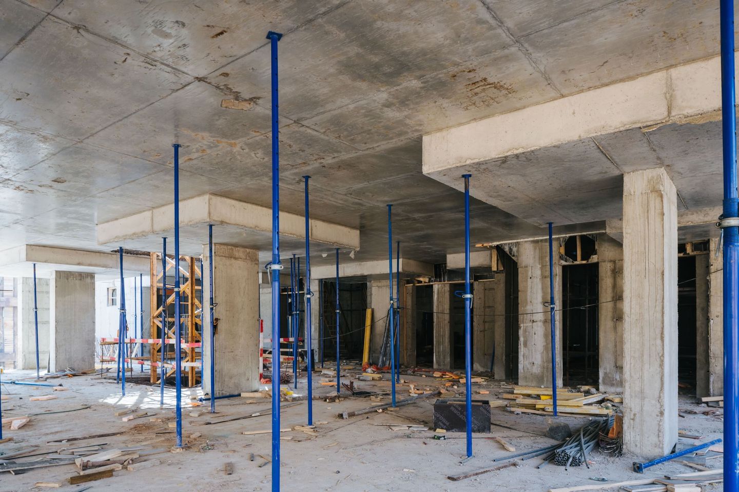 Construction progress