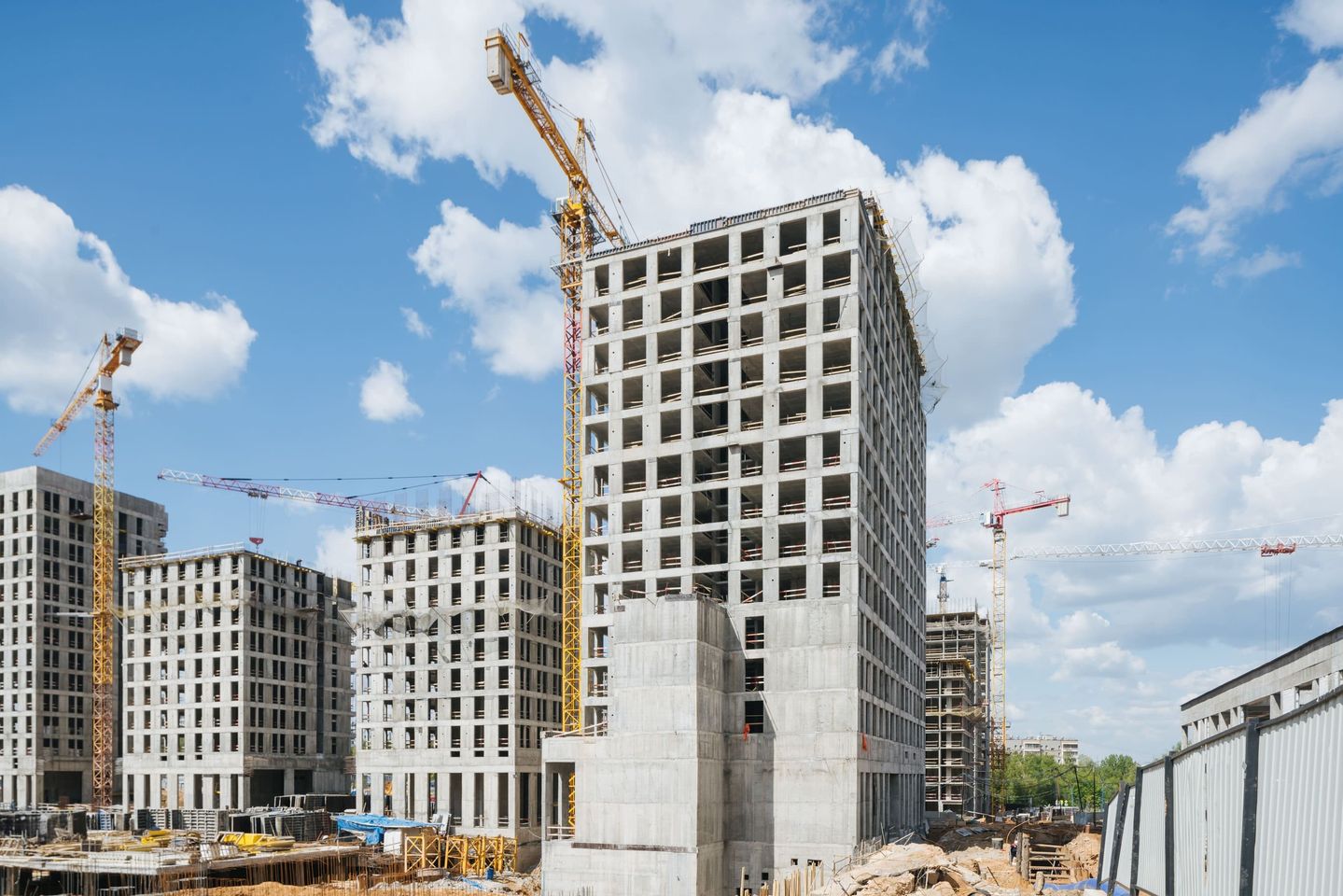 Construction progress