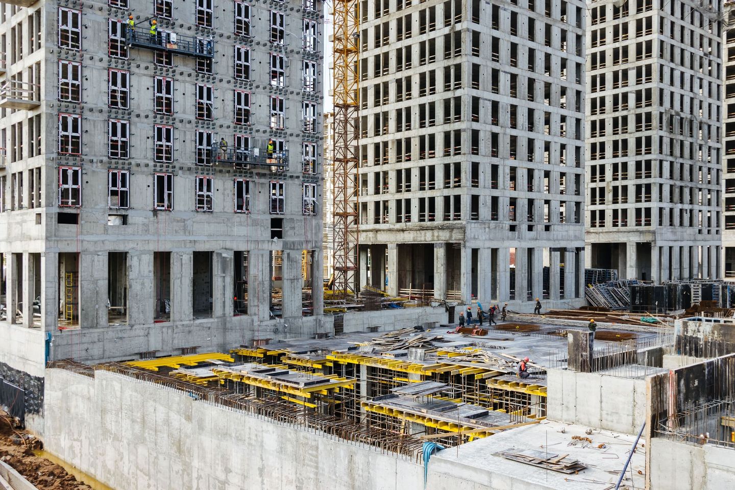 Construction progress