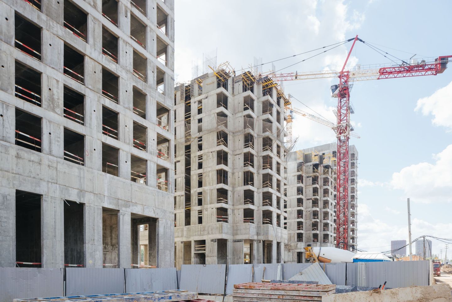 Construction progress