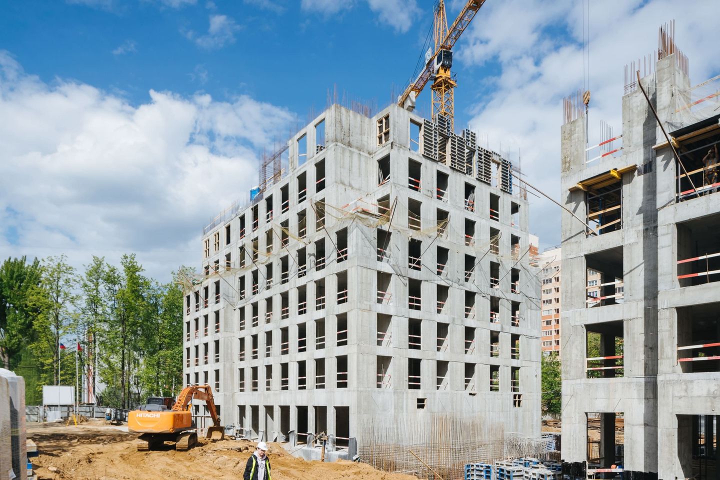 Construction progress