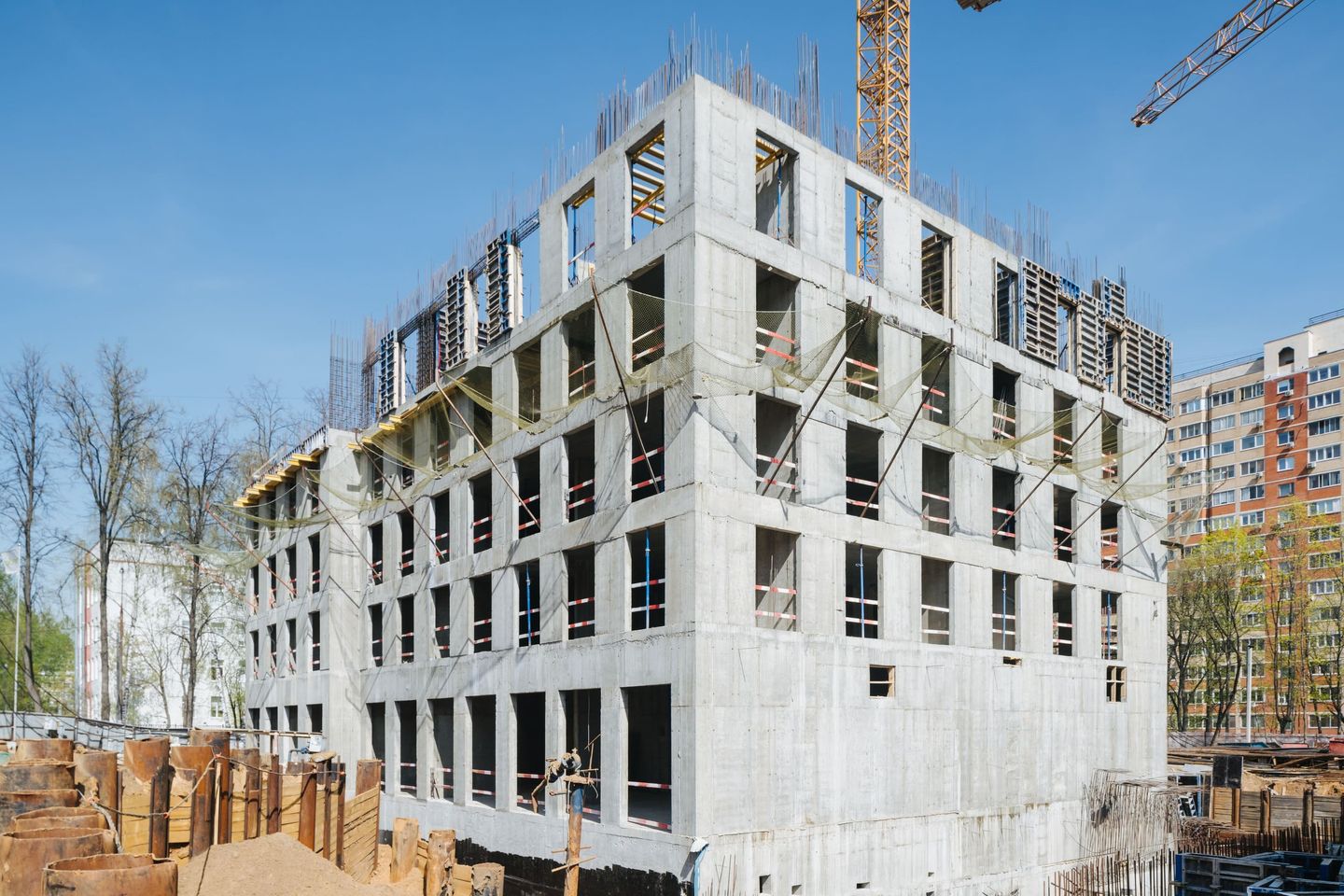 Construction progress
