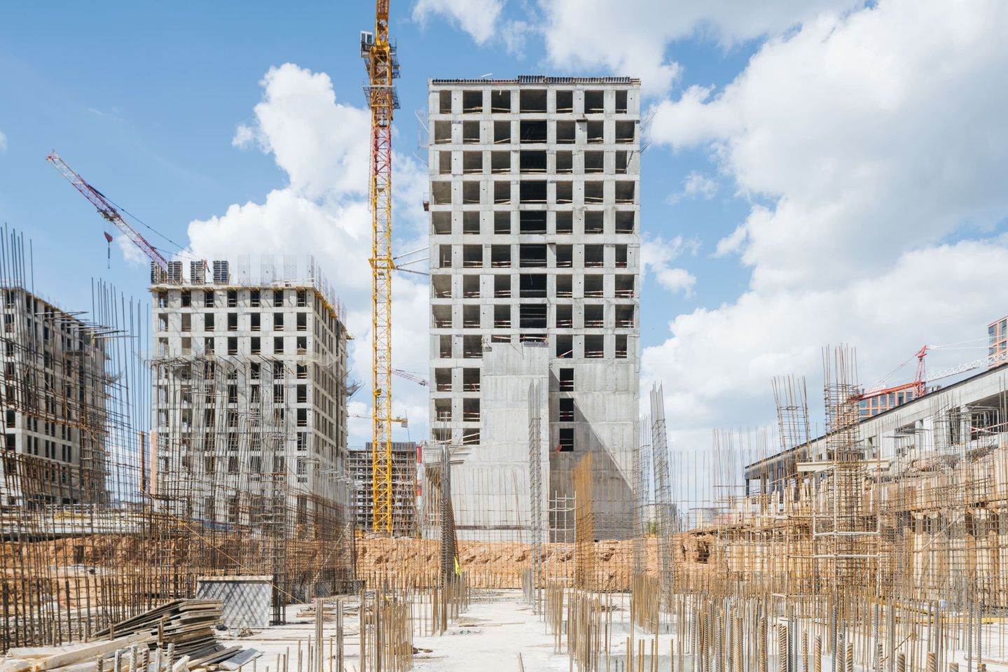 Construction progress